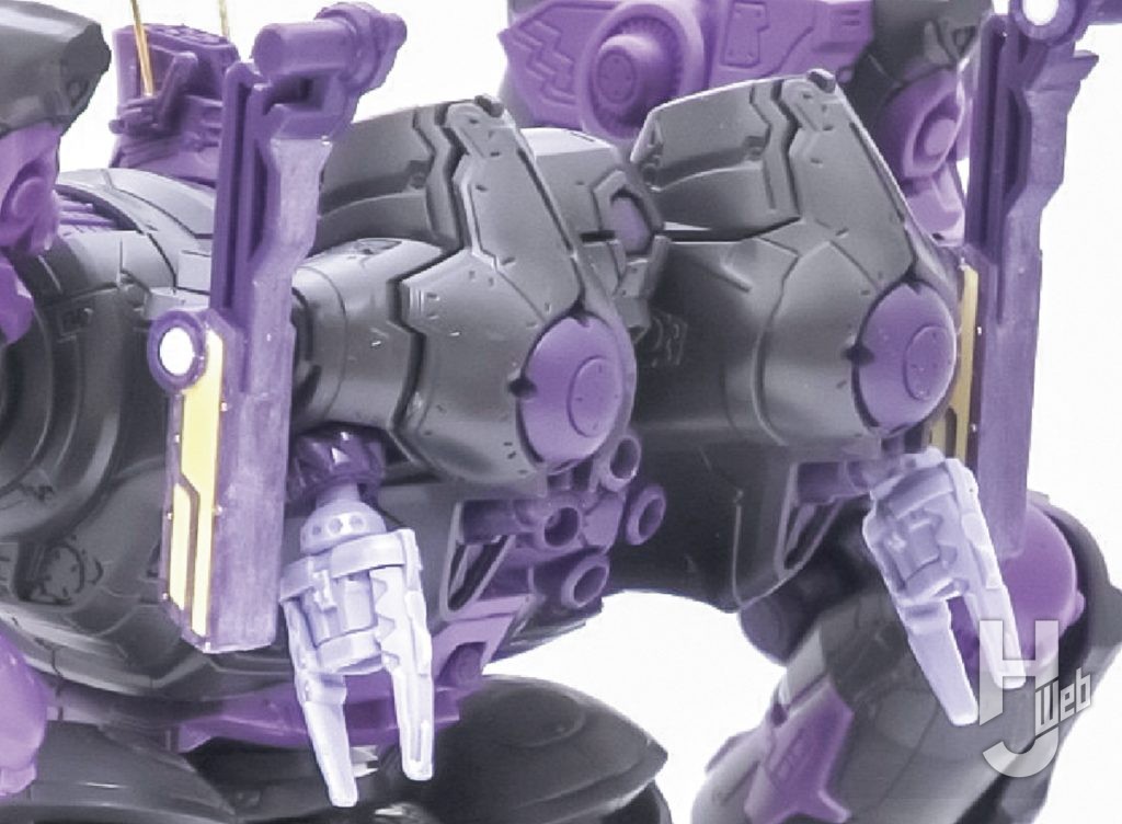 WAPスミス製作「オープンフェイス」製作途中両肩