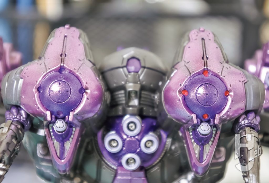 WAPスミス製作「オープンフェイス」製作途中センサー部分