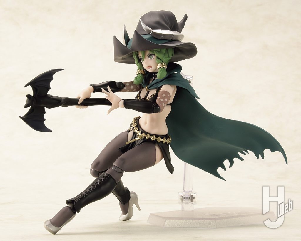 ヤーナの可動フィギュアのアクションポーズの全体画像