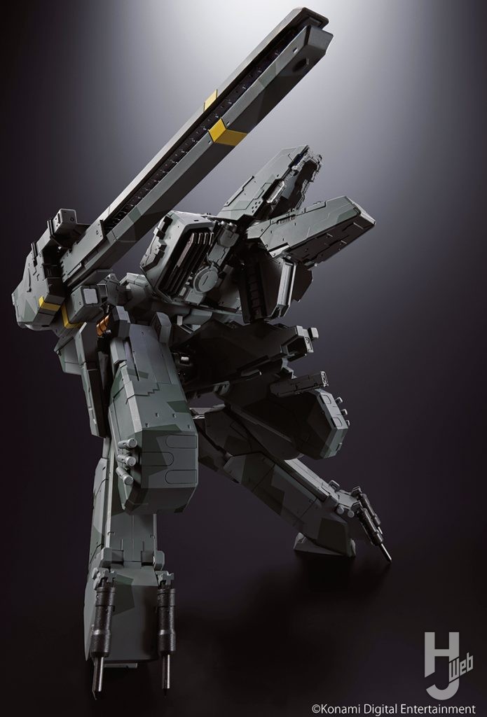 「超合金-メタルギアREX」伸脚