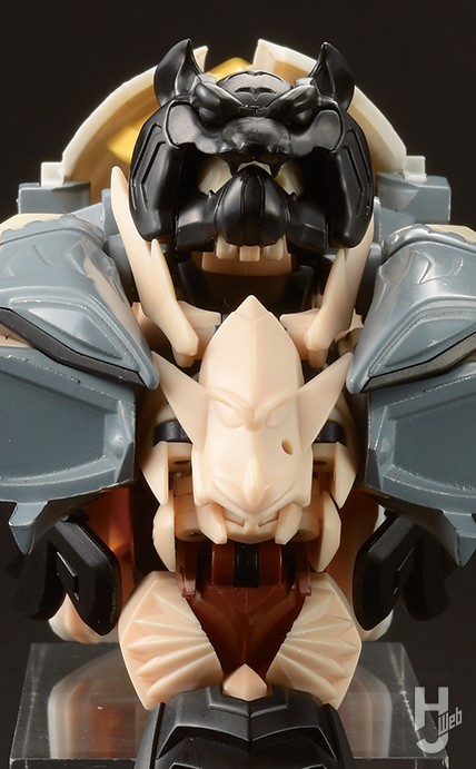 「超合金魂GX-119-龍虎王/虎龍王」虎龍王上半身アップマスク