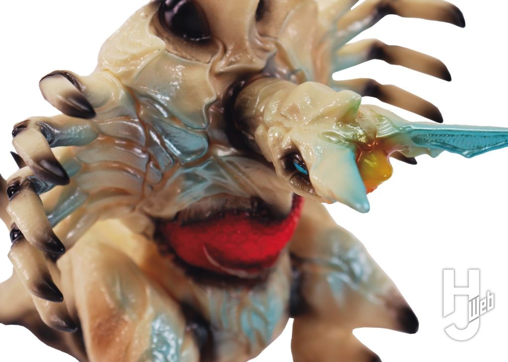 レギオンのソフビフィギュアのアップ画像