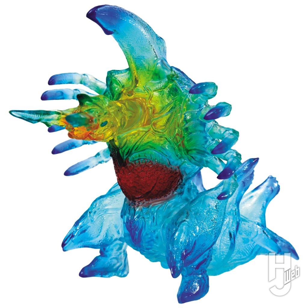 レギオンのクリアカラー版ソフビフィギュアの画像