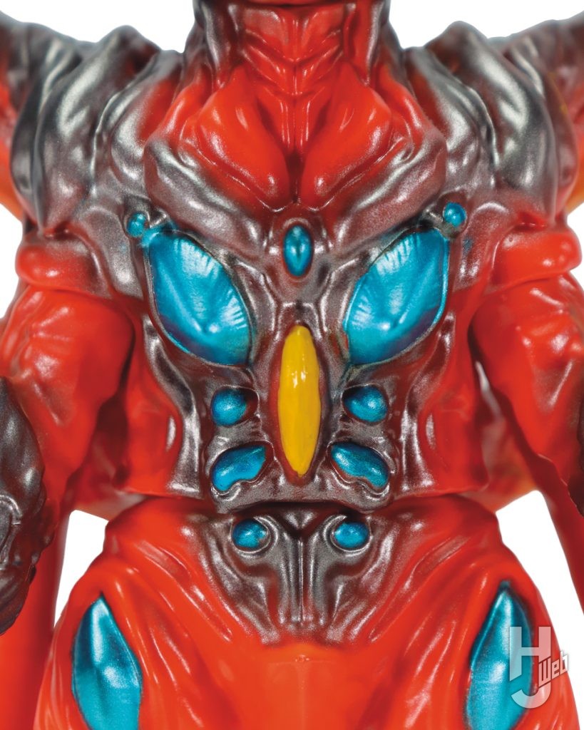 イリスのソフビフィギュアのアップ画像