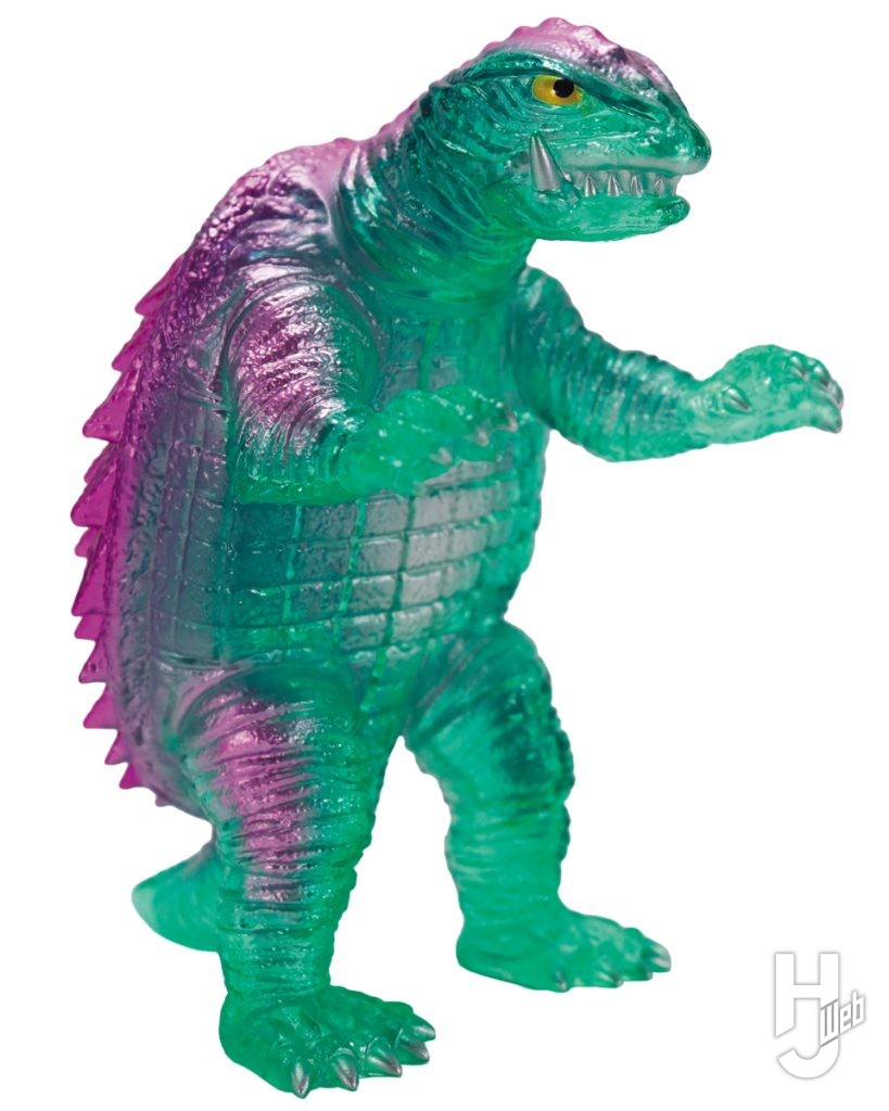 ガメラ(1967)のクリアカラー版ソフビフィギュアの画像