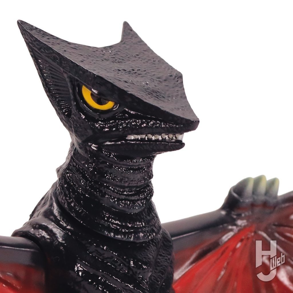 ギャオス(1967)のソフビフィギュアのアップ画像