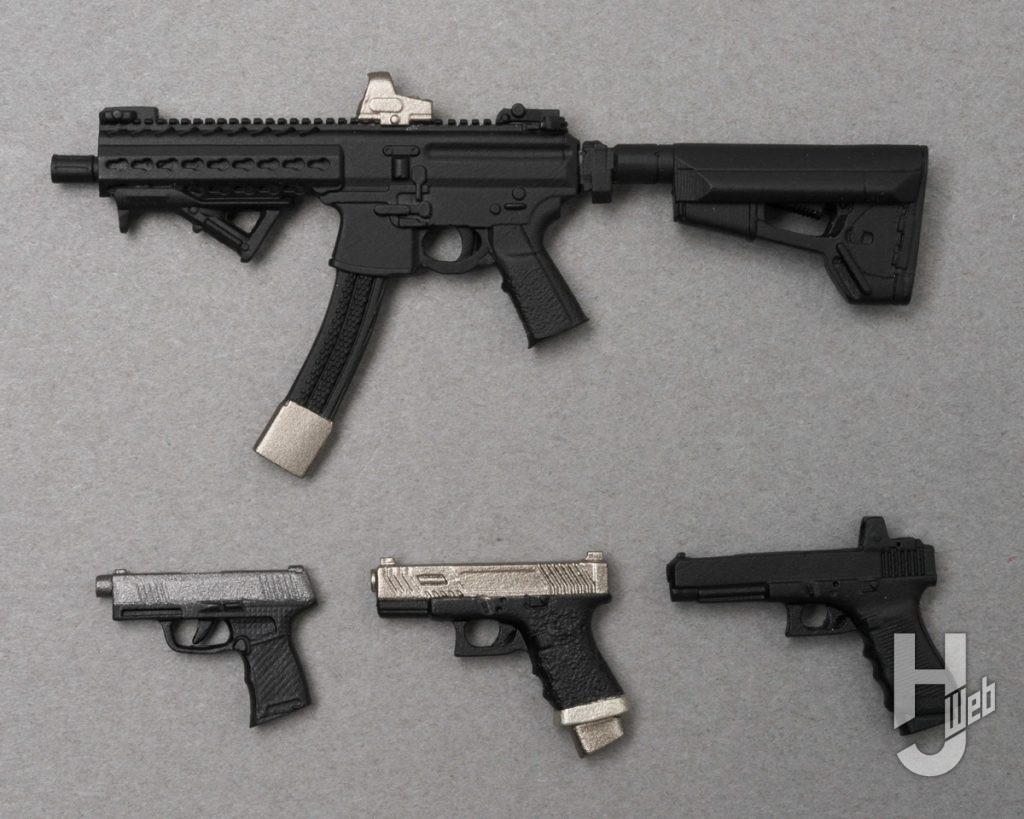 ソフィアの可動フィギュアの武器パーツの画像