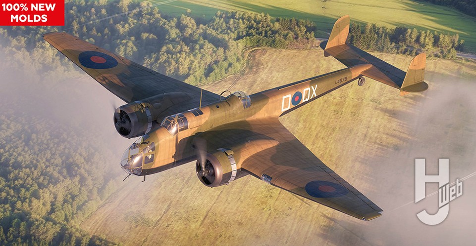 WWII イギリス爆撃機 HP.52 ハンプデン B.Mk.I