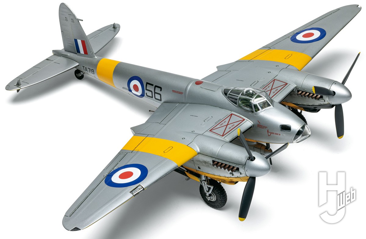 フランクリンミント　アーマーコレクション デ・ハビランド モスキート モスキート最後期型「デ ハビランド モスキート B.XVI/B.35/TT.35」が