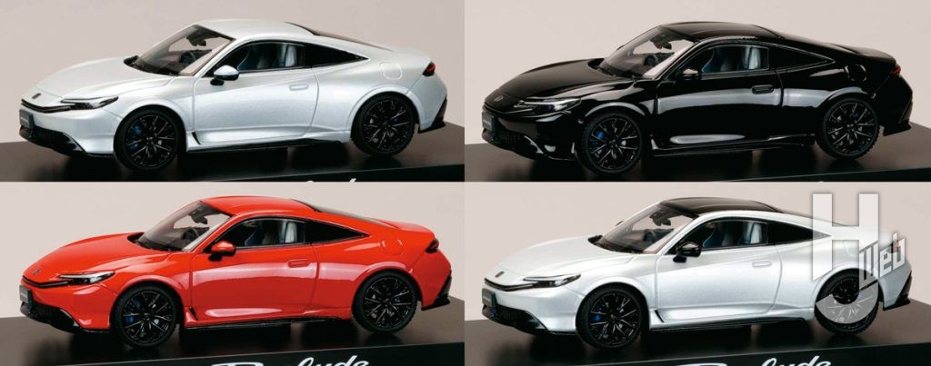 ホンダ プレリュード 2025 ホワイト、レッド、ブラック、ホワイト/ブラックルーフ