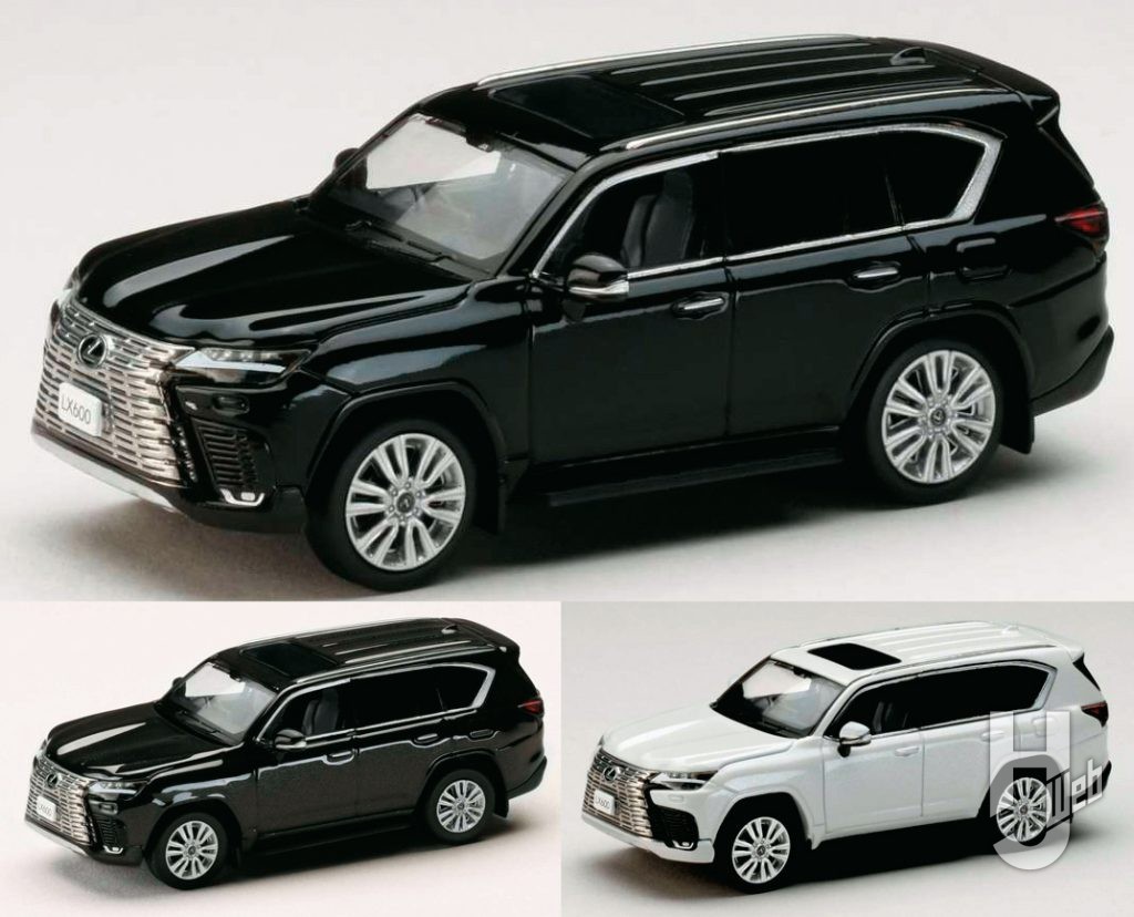 レクサス LX600 エグゼクティブ ブラック/ブラック インテリア、グラファイト ブラック/ブラック インテリア、ソニック クオーツ/ブラック インテリア