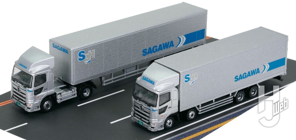 トラックトレーラーコレクション 佐川急便 トラックトレーラー 2台セット