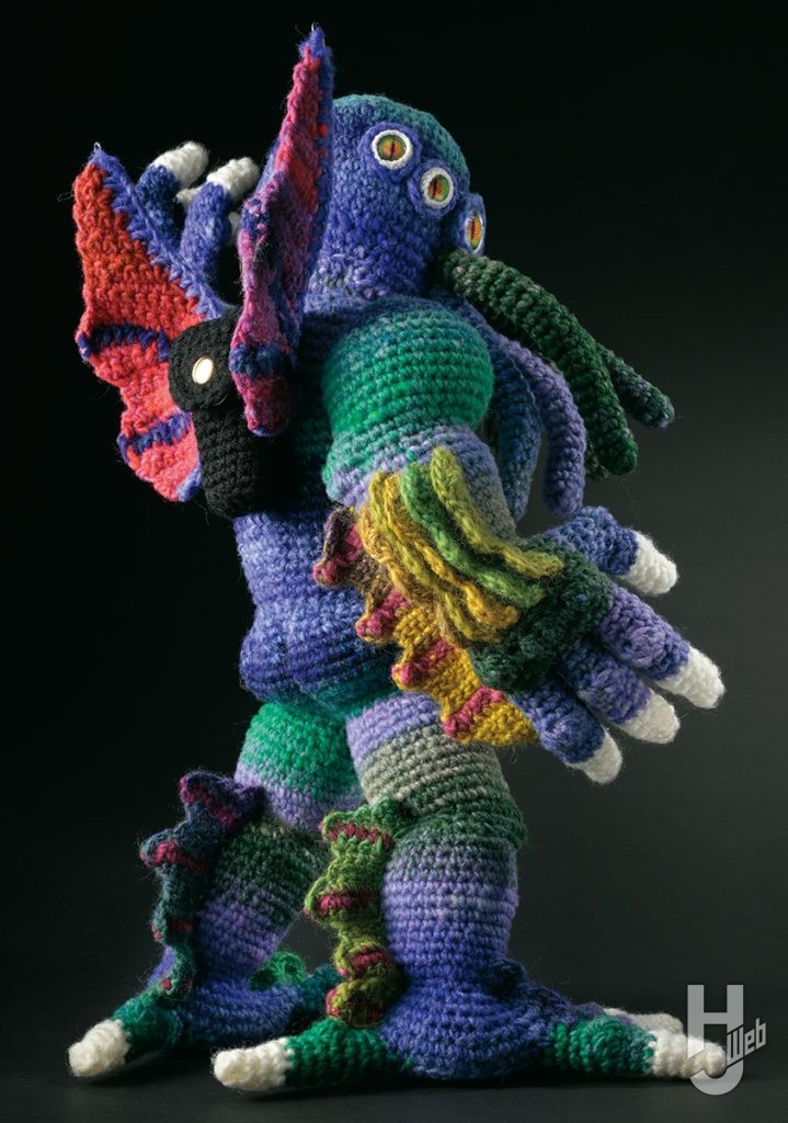 ギミックあみぐるみ クトゥルー　側面