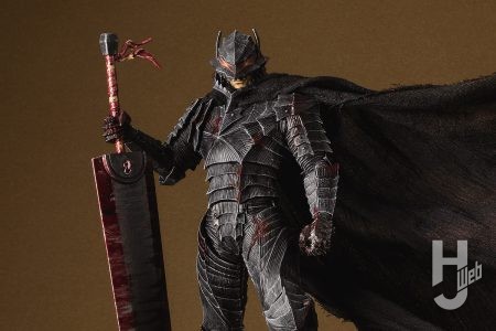 林哲平の『ベルセルク』作例はディテールを活かした“ドライブラシ”で立体感を演出。プラキット「ガッツ 狂戦士の甲冑 “怒り”」の造形を研ぎ澄ます【BUILD ART MASTERLINE】