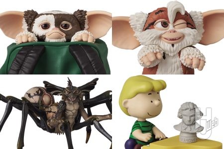 【UDF新作】『グレムリン』第2弾はかわいい「ギズモ」が勢揃い！『PEANUTS』シリーズには「シュローダー」がリニューアル版で登場【メディコム・トイ】