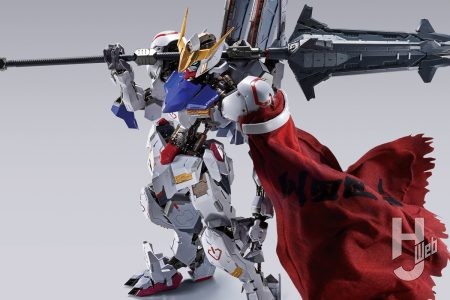 『鉄血のオルフェンズ』METAL BUILD「ガンダム・バルバトス」が大型新武装・ブーメランメイスを引っ提げて登場！開発画稿は鷲尾直広氏が担当