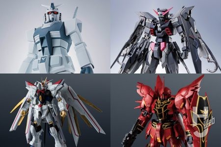 『GQuuuuuuX』最終回の巨大化したガンダムがROBOT魂に登場！／『機動戦士ガンダムAGE』AGE-2もMETAL ROBOT魂化