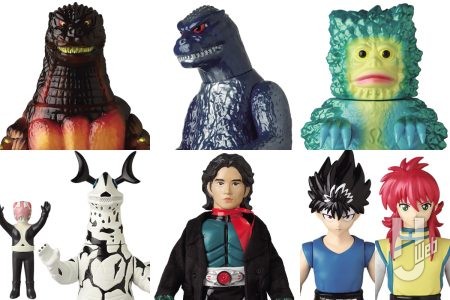 燃えるようなグラデーション塗装で『ゴジラVSデストロイア』のゴジラがソフビで襲来！「エレキング+ミニ・ピット星人」、『幽☆遊☆白書』など「ソフビ」新商品をチェック！