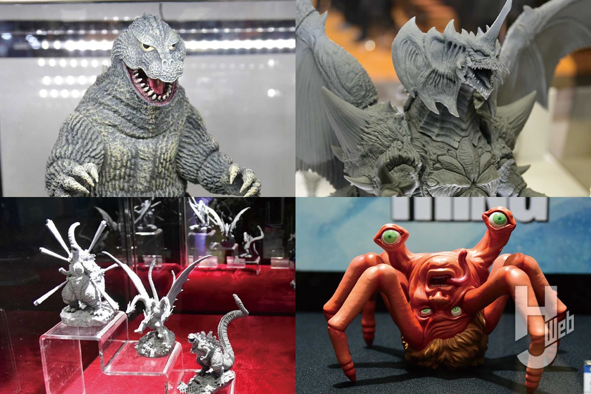 ゴジラ」アイテムが集結！「東京コミコン2025」で展示されたメガハウス