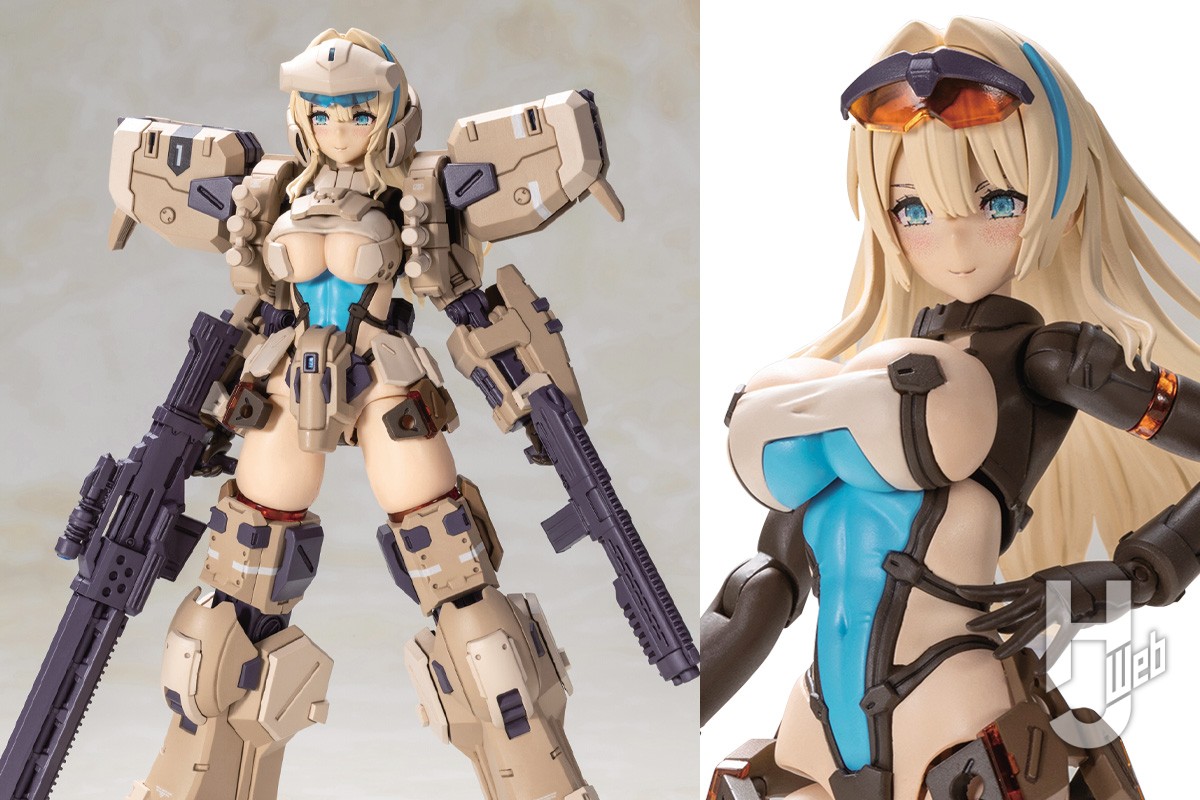 フロントミッション』の名機「ゼニス」がコトブキヤからガールズプラモ