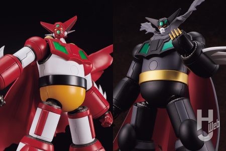 紅と漆黒のゲッター、MODEROIDで登場！『真ゲッターロボ 世界最後の日』より「ゲッター１（OVA版）」と「ブラックゲッター」がプラキット化！