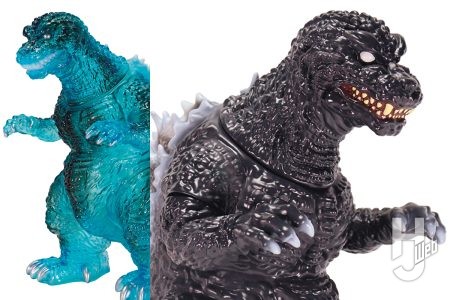 『ゴジラ・モスラ・キングギドラ 大怪獣総攻撃』のゴジラがソフビ化！ 25cmサイズの完全新規造形で登場！クリアカラー版も同時発売【CCP information】