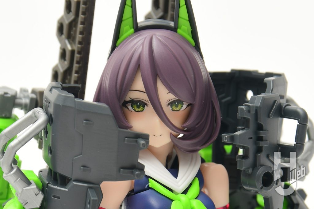 BUSTER DOLLタンクのプラモデルのアップ画像