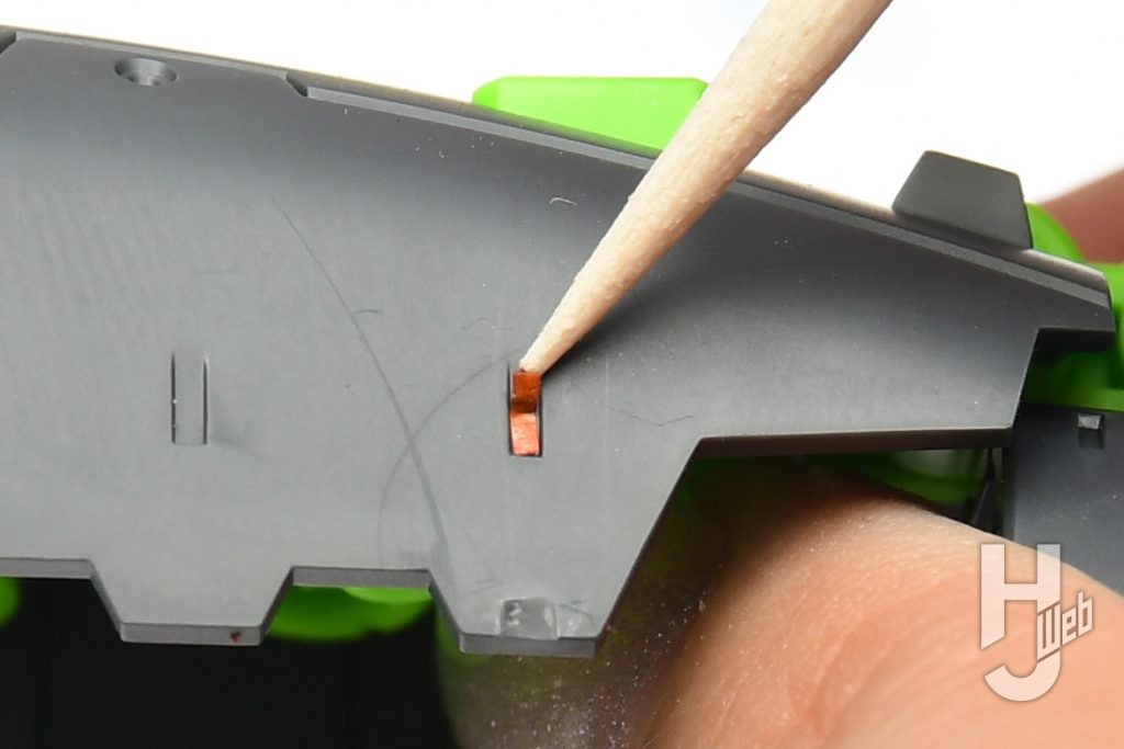 BUSTER DOLLタンクのプラモデルの塗装の画像その12