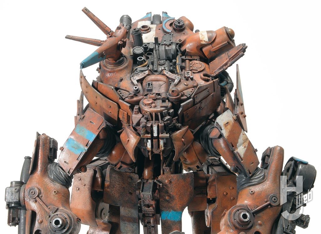 旱魃湾 ヴァザン士族　 ヴァ・ザル型 機械漁機　正面