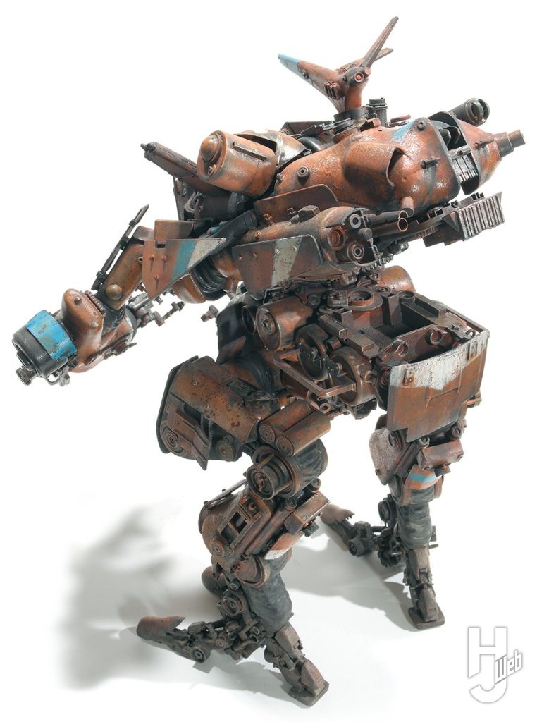 旱魃湾 ヴァザン士族　　ヴァ・ザル型 機械漁機　全体側面