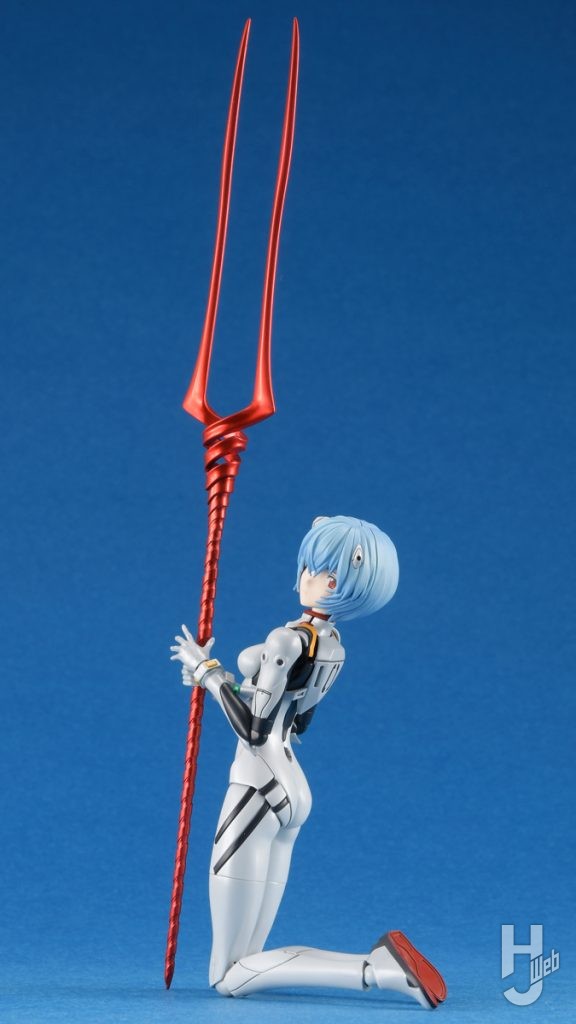 綾波レイのプラモデルの付属品の画像
