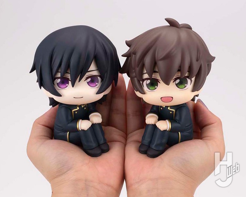 ルルーシュ・ランペルージと枢木スザクのデフォルメフィギュアのメイン画像