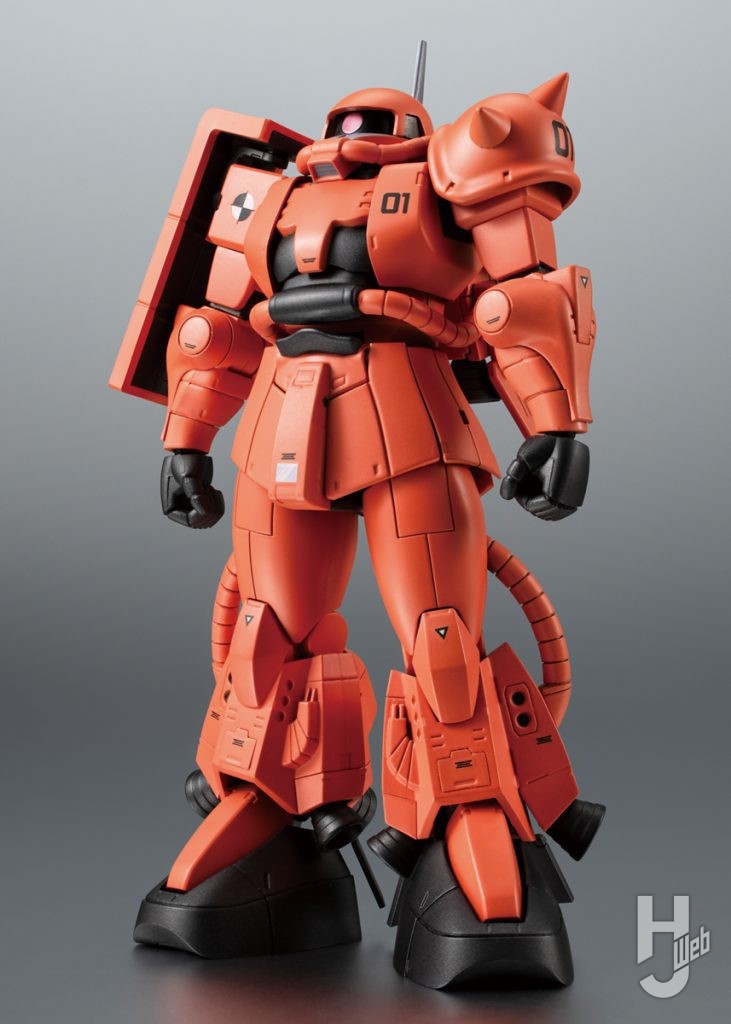 プロトタイプ高機動型ザクⅡのフィギュアの全体画像