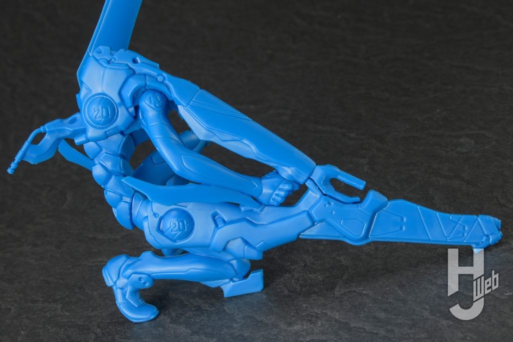 ARTPLA SCULPTURE WORKS　エヴァンゲリオン零号機・改 “迎撃 第3新東京市”の武器のアップ画像