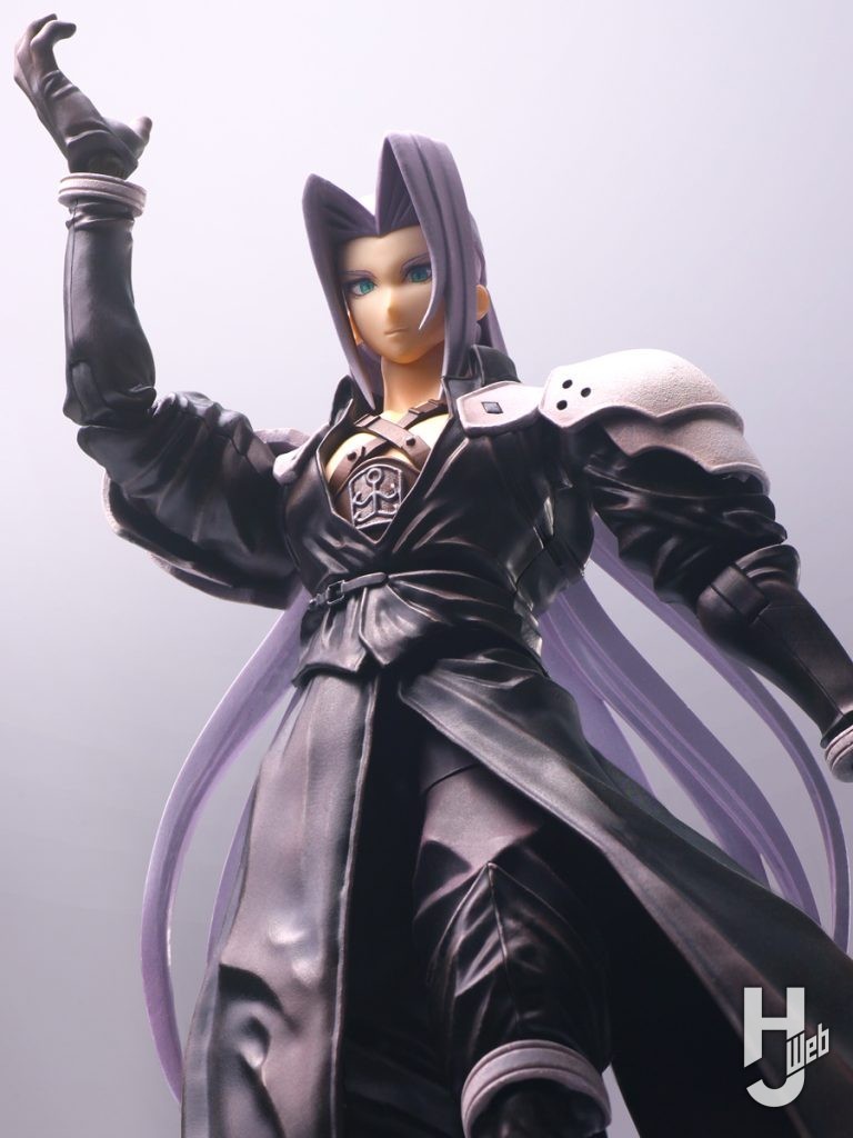 ファイナルファンタジーVII ストラクチャーアーツ セフィロスのハンドパーツ付け替え時の画像