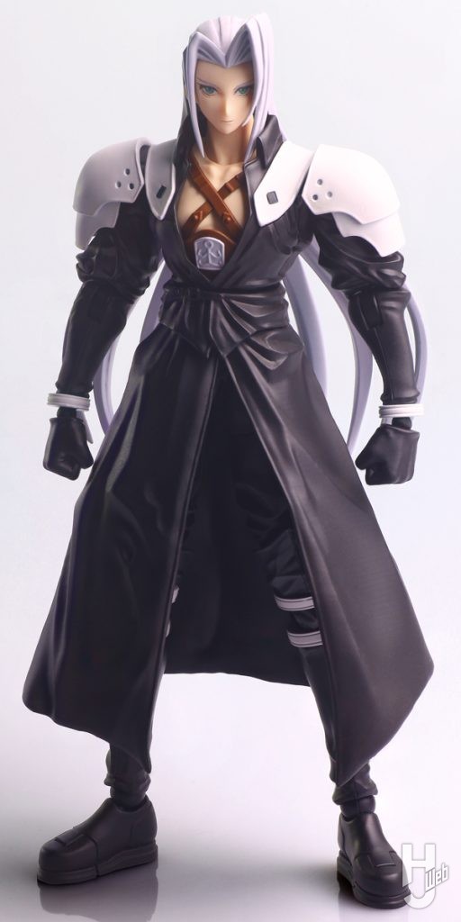 ファイナルファンタジーVII ストラクチャーアーツ セフィロスの素組み状態の画像