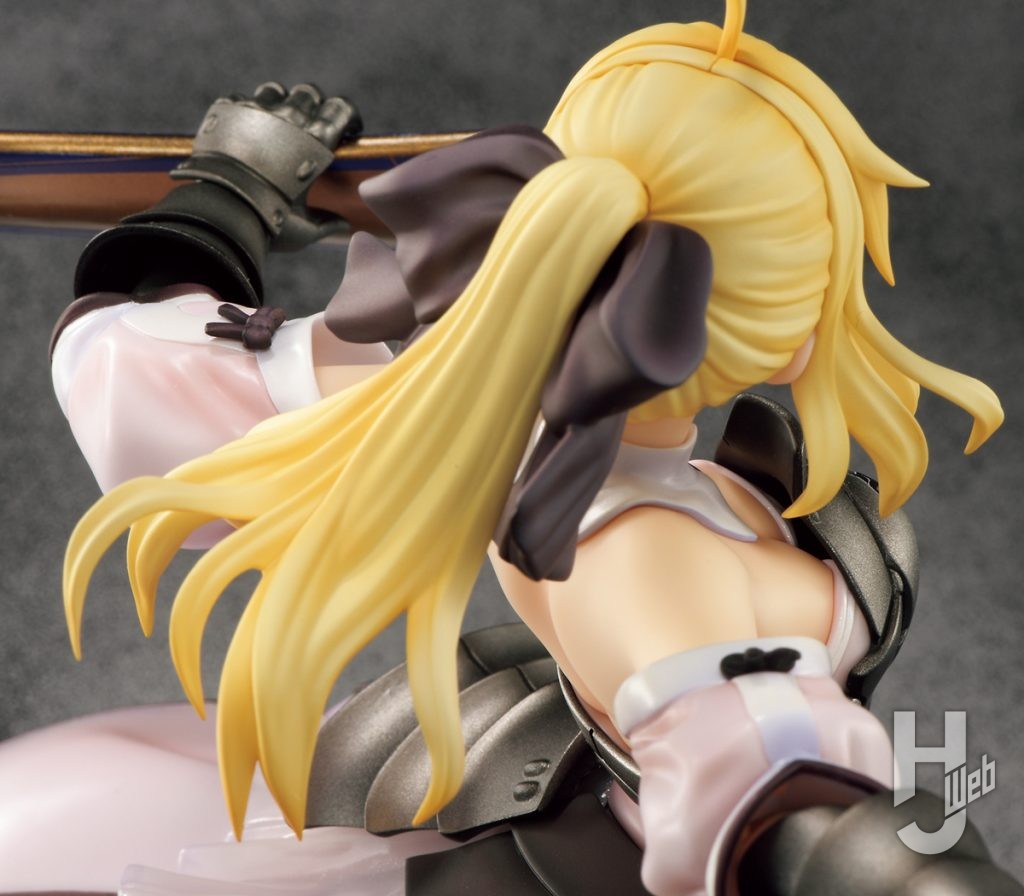 セイバー・リリィ~全て遠き理想郷(アヴァロン)~の作例の髪パーツのアップ画像