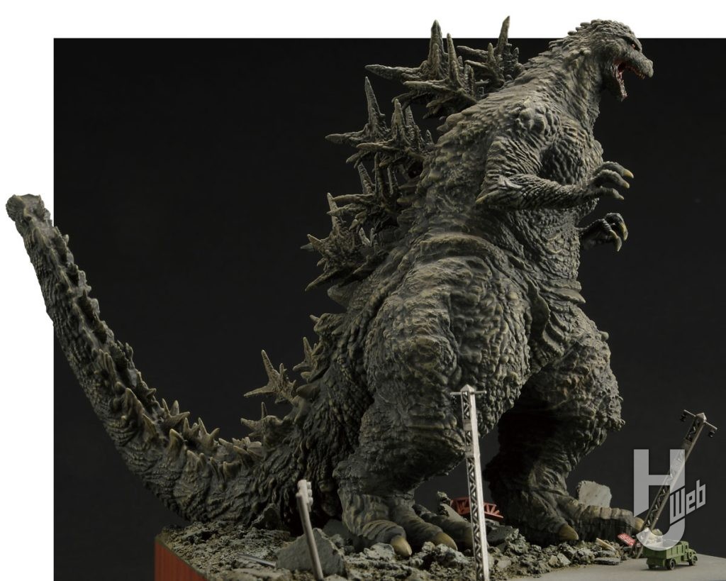 東宝ゴジラ2033ディオラマ
横2