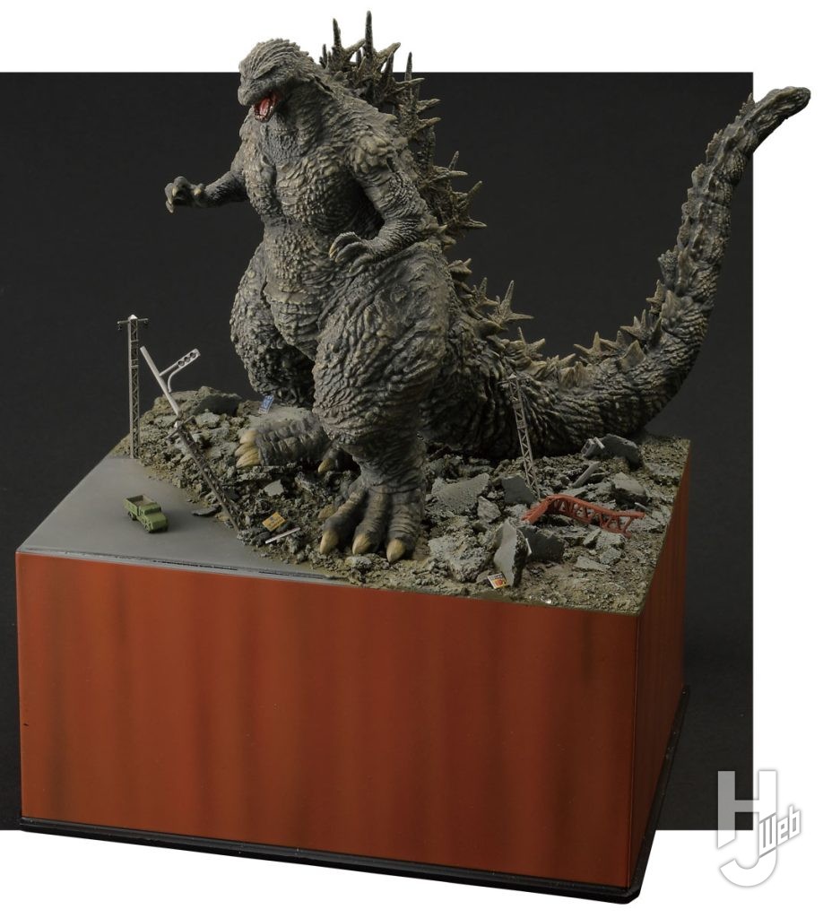 東宝ゴジラ2033ディオラマ
俯瞰