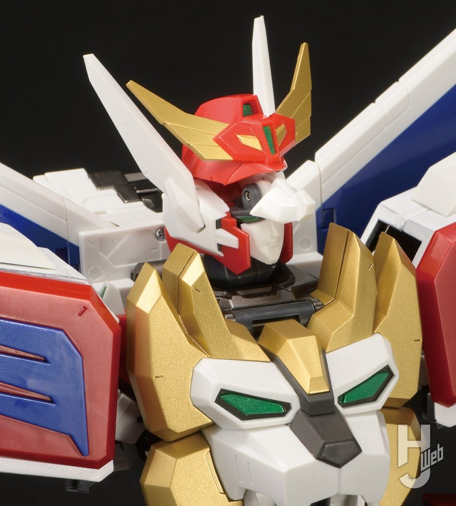 キングエクスカイザー　顔面　変形