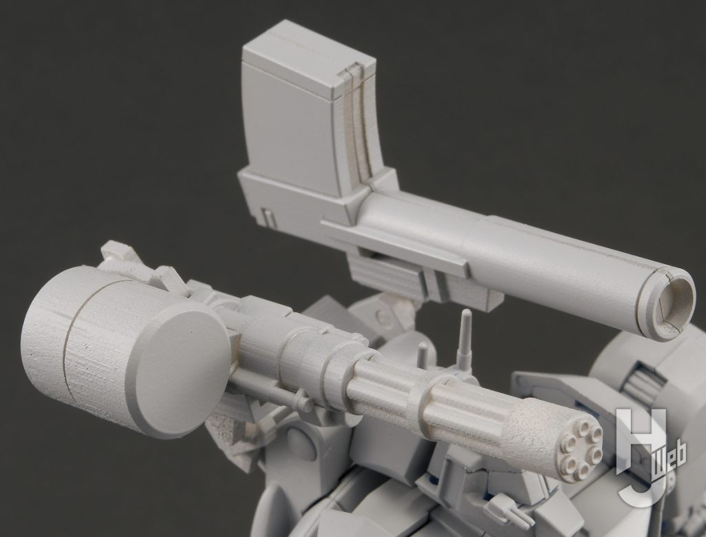 「SMP-[SHOKUGAN-MODELING-PROJECT]-戦闘メカ-ザブングル-ザブングル＆ウォーカーギャリアセット」ウォーカーギャリア新武装