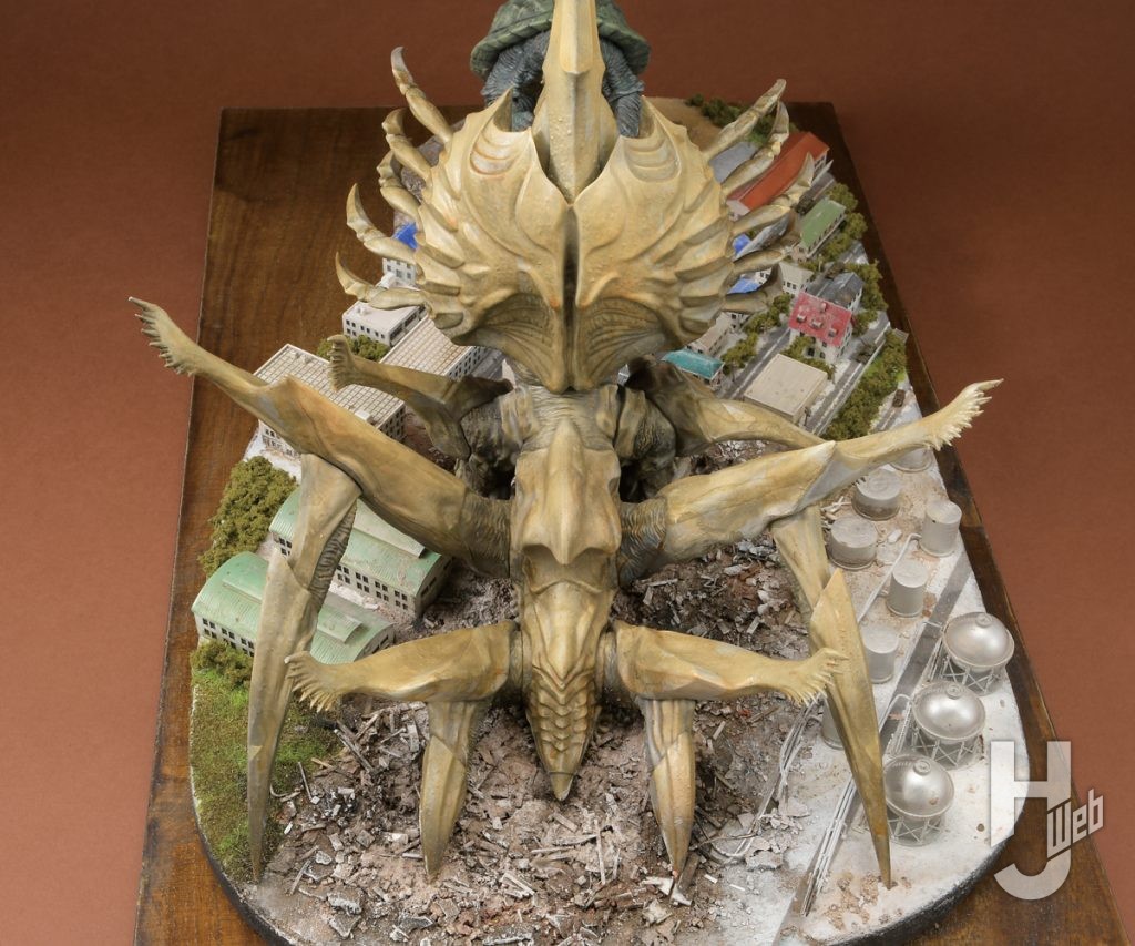 巨大レギオンのディオラマを真上から見た画像