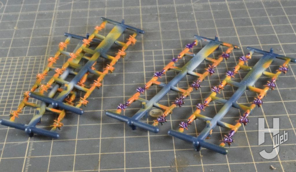 塗装中のソルジャーレギオンの画像