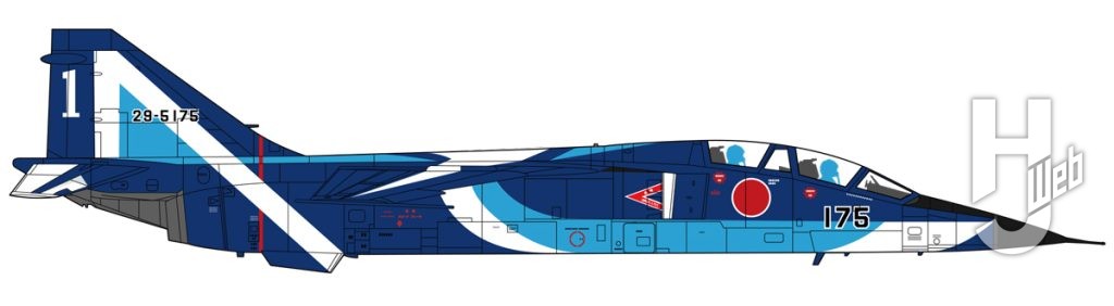 T-2-高等練習機右側面イラスト