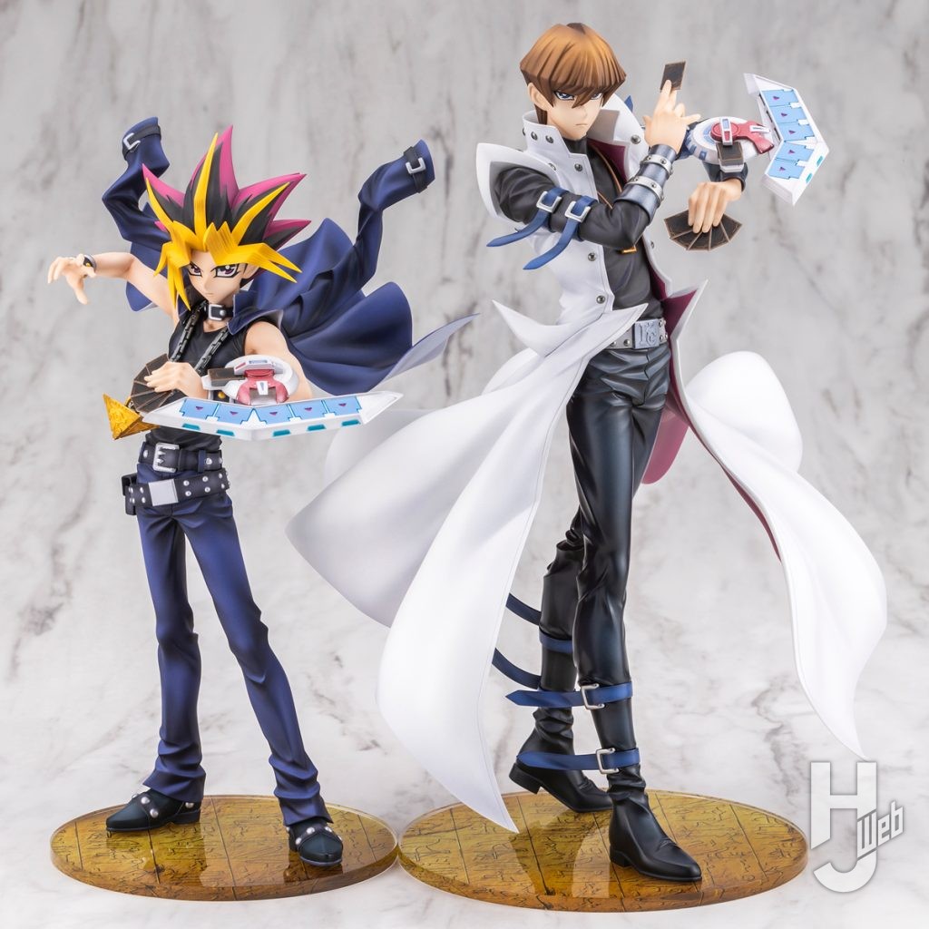 ARTFX J 海馬瀬人と闇遊戯の並び画像