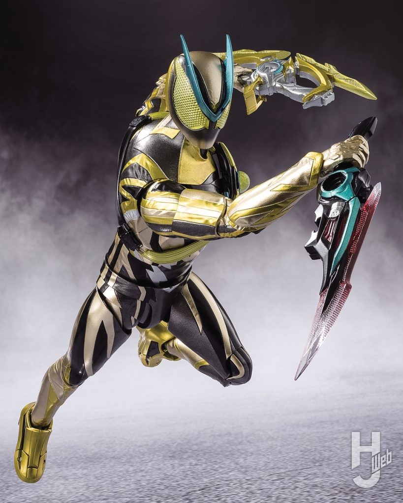 仮面ライダーゼッツイナズマプラズマフォームの可動フィギュアのイメージ画像