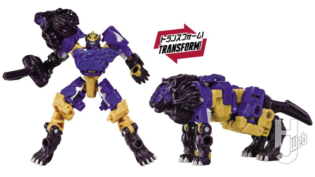 イグナイトレオの変形フィギュアの画像