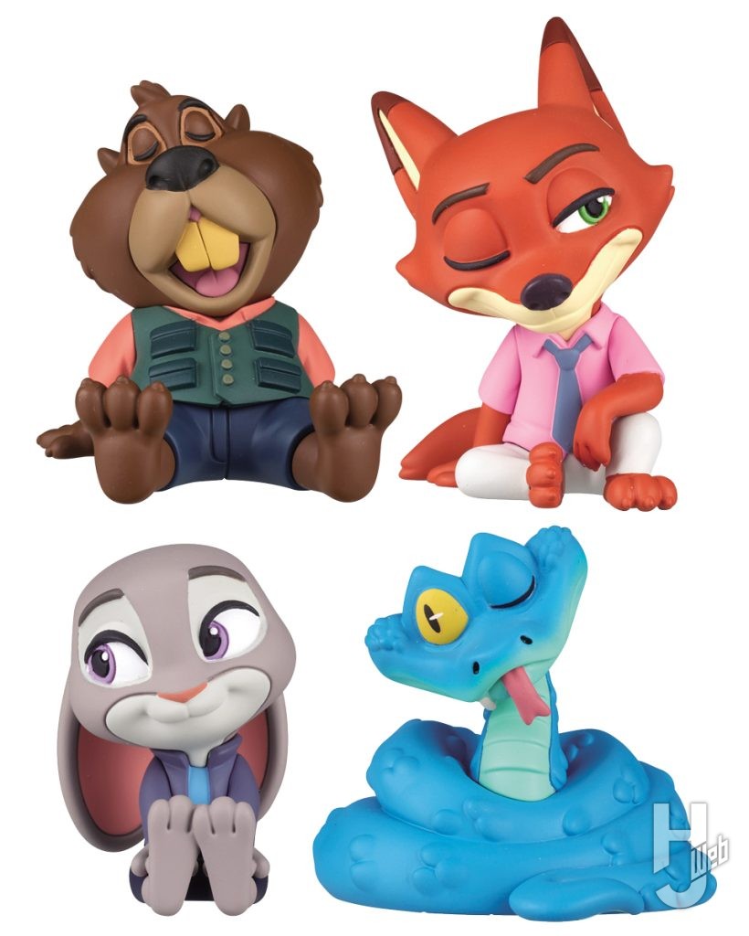 ズートピアのミニフィギュアの画像