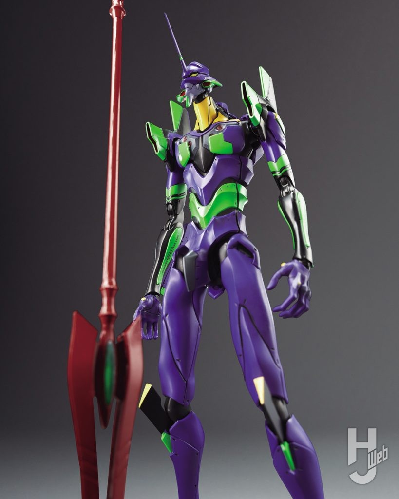 最終決戦バージョンのエヴァンゲリオン初号機のフィギュアの画像