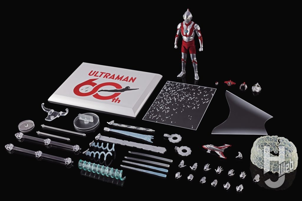 ウルトラマンの可動フィギュアの付属品一覧の画像